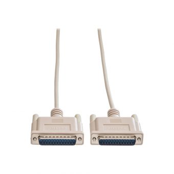 RS-232 cable 25 pins Male to Male 4.5m Grey 11.01.3545-25 - Image 3