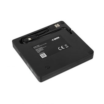 iBOX External DVD Writer Black IED03 - Image 3