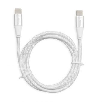 iBOX IKUTC USB cable USB-C Male to USB-C Male 60W 2m White IKUTC2W - Image 2