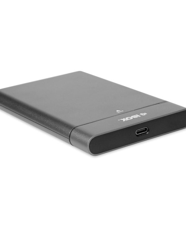 iBox HD-06 External 2.5″ HDD/SSD Case USB-C 3.2 Grey IEUHDD6