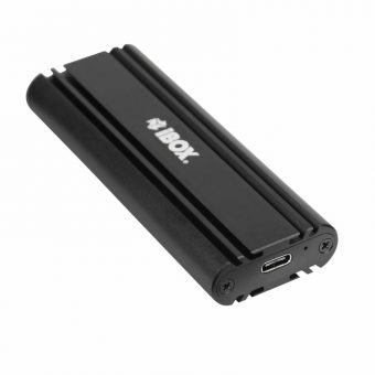 iBox HD-07 M.2 NVMe SSD Enclosure Black IEUHDD7
