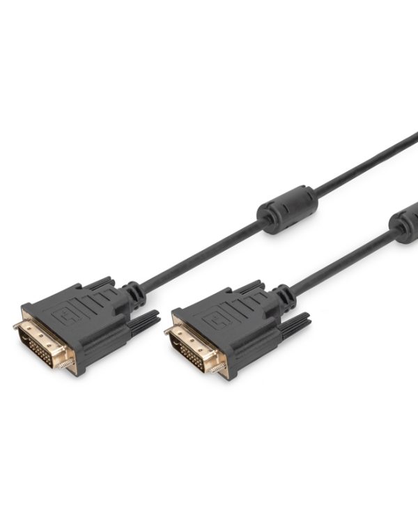 Digitus Cable DVI-D Male To Male Dual Link 3m Black AK-320101-030-S