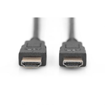 Digitus Cable HDMI To HDMI Male High Speed with Ethernet Connection 1.0m Black AK-330107-010-S - Image 2