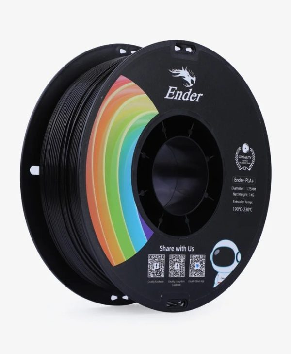 Creality EN-PLA+ 1.75mm 1Kg Black 3301010306