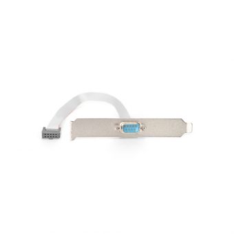 Digitus Serial Slot Bracket Adapter D-SUB9 Male To 2x5pin Fem. 0.25m Black  AK-610300-003-E - Image 3