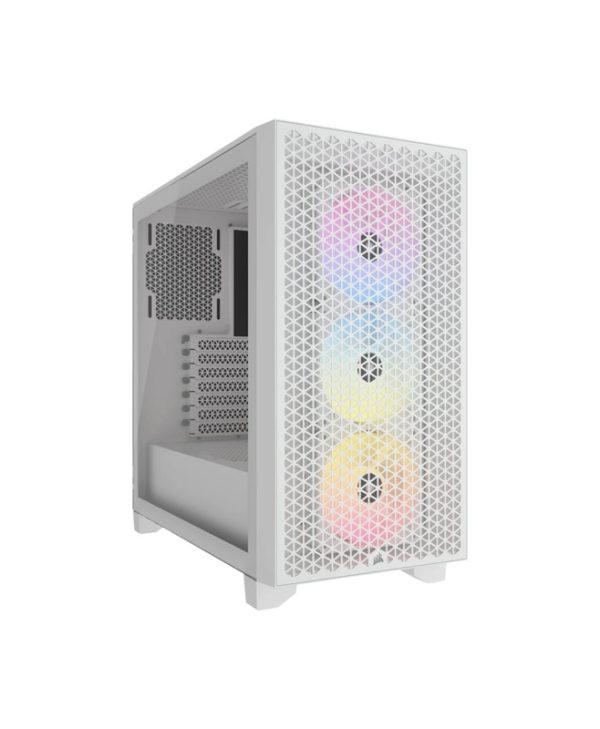 Corsair 3000D Airflow RGB Tempered Glass Mid Tower White CC-9011256-WW