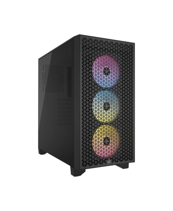 Corsair 3000D Airflow RGB Tempered Glass Mid Tower Black CC-9011255-WW