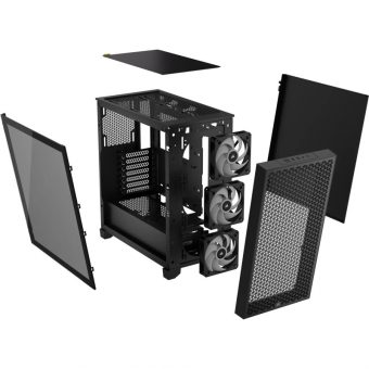 Corsair 3000D Airflow RGB Tempered Glass Mid Tower Black CC-9011255-WW - Image 10