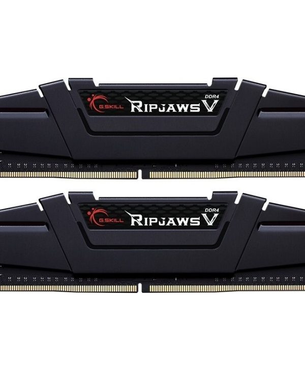 G.Skill RipJaws V 64GB (2x32GB) 2666MHz CL19 DDR4 Black F4-2666C19D-64GVK