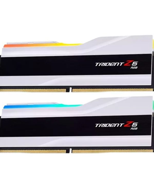 G.Skill Trident Z5 RGB 64GB (2x32GB) 6400MHz CL32 DDR5 White F5-6400J3239G32GX2-TZ5RW