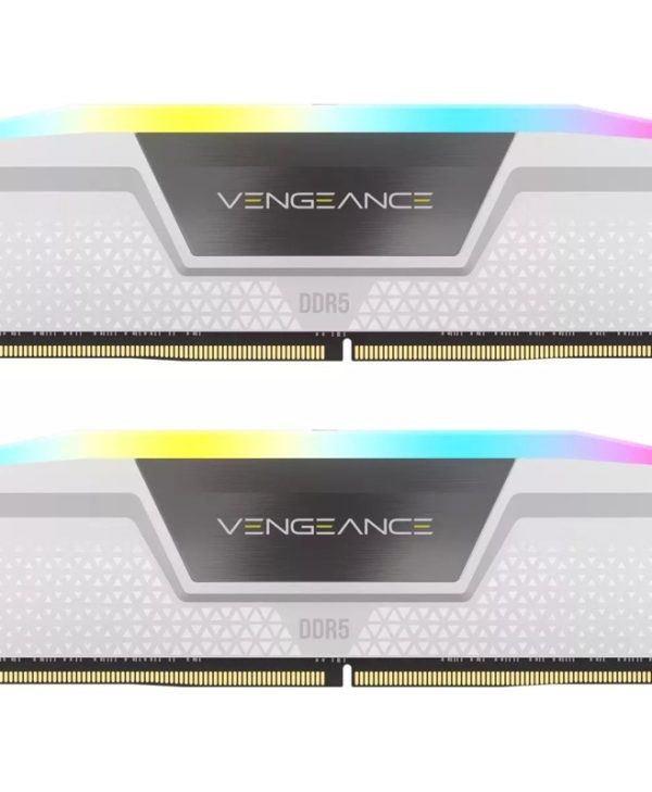 Corsair Vengeance RGB 32GB (2x16GB) 6000MHz CL30 DDR5 White CMH32GX5M2B6000C30W