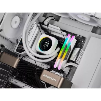 Corsair Vengeance RGB 64GB (2x32GB) 5600MHz CL40 DDR5 White CMH64GX5M2B5600C40W - Image 6