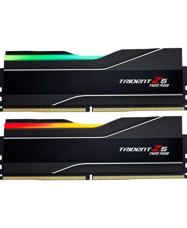 G.Skill Trident Z5 NEO RGB 32GB (2x16GB) 6400MHz CL32 DDR5 Black F5-6400J3239G16GX2-TZ5NR