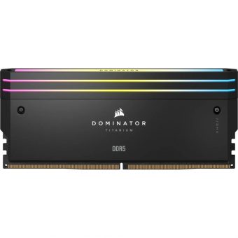 Corsair Dominator Titanium RGB 32GB (2x16GB) 6600MHz CL32 DDR5 Black CMP32GX5M2X6600C32 - Image 8