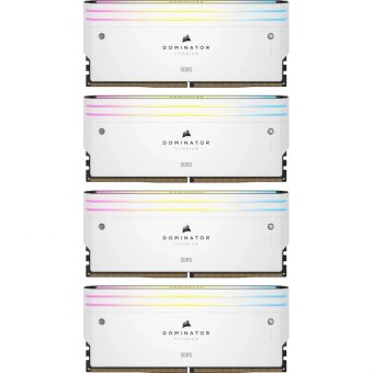 Corsair Dominator Titanium RGB 64GB (4x16GB) 6000MHz CL36 DDR5 White CMP64GX5M4B6000C36W