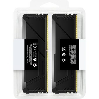 Kingston FURY Beast RGB 32GB (2x16GB) 3600MHz CL18 1R DDR4 Black KF436C18BB2AK2/32 - Image 9
