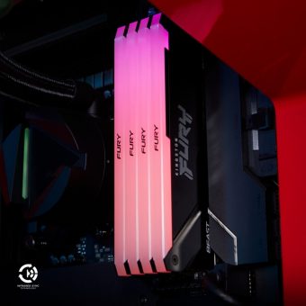 Kingston FURY Beast RGB 32GB (2x16GB) 3600MHz CL18 1R DDR4 Black KF436C18BB2AK2/32 - Image 13