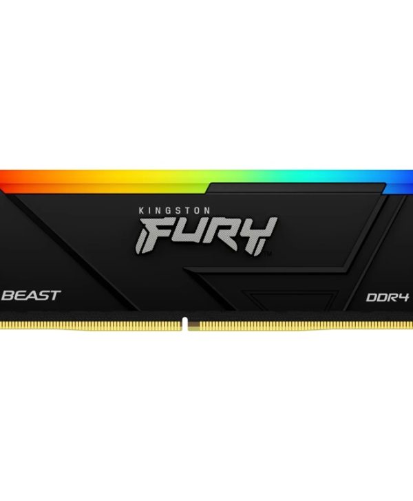 Kingston FURY Beast RGB 16GB 3600MHz CL18 1R DDR4 Black KF436C18BB2A/16