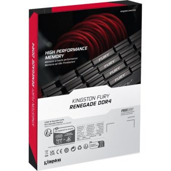 Kingston FURY Renegade 16GB 3600MHz CL16 2R DDR4 Silver/Black KF436C16RB12/16 - Image 8