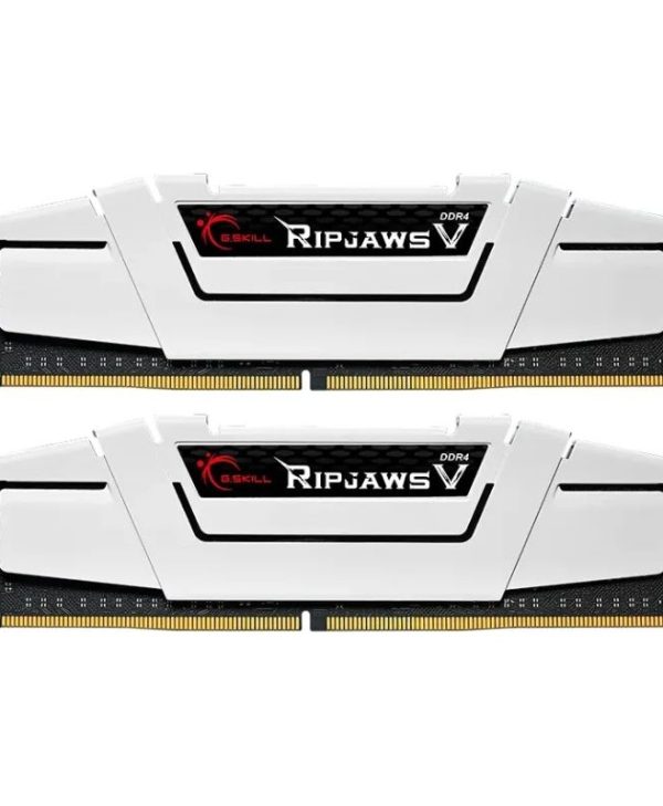 G.Skill RipJaws V 32GB (2x16GB) 3600MHz CL18 DDR4 White F4-3600C18D-32GVW