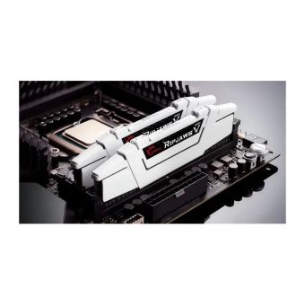 G.Skill RipJaws V 32GB (2x16GB) 3600MHz CL18 DDR4 White F4-3600C18D-32GVW - Image 4