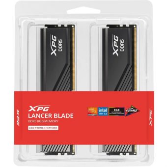 Adata XPG  Lancer Blade RGB 32GB (2x16GB) 6000MHz CL30 DDR5 Black AX5U6000C3016G-DTLABRBK - Image 5
