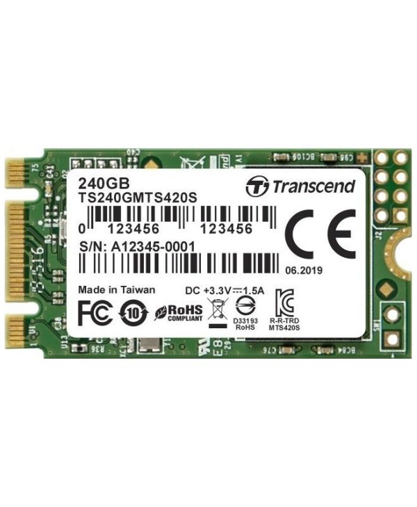Transcend MTS420S 240GB M.2 2242 SATA III TS240GMTS420S