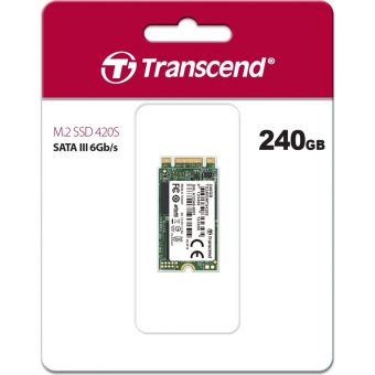 Transcend MTS420S 240GB M.2 2242 SATA III TS240GMTS420S - Image 2