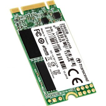 Transcend MTS430S 256GB M.2 2242 SATA III TS256GMTS430S - Image 2
