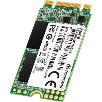 Transcend MTS430S 256GB M.2 2242 SATA III TS256GMTS430S - Image 3
