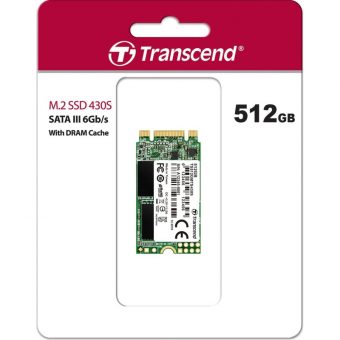 Transcend MTS430S 512GB M.2 2242 SATA III TS512GMTS430S - Image 4
