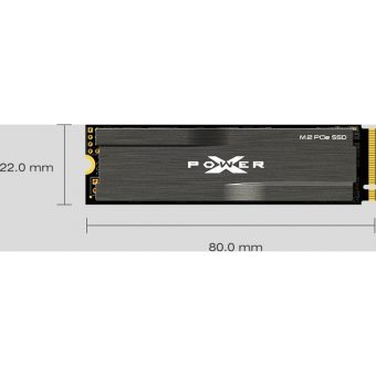 Silicon Power XD80 1TB M.2 2280 NVMe PCIe Gen3.0 x4 SP001TBP34XD8005 - Image 4