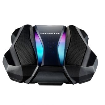 Adata HD770G 1TB USB 3.2 RGB External HDD Black AHD770G-1TU32G1-CBK - Image 2