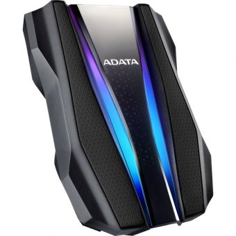 Adata HD770G 1TB USB 3.2 RGB External HDD Black AHD770G-1TU32G1-CBK - Image 4