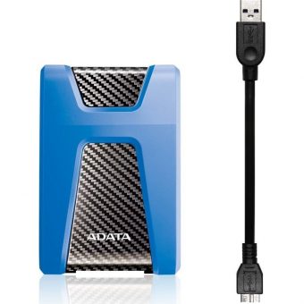 Adata HD650 1TB USB 3.2 External HDD Blue AHD650-1TU31-CBL - Image 5