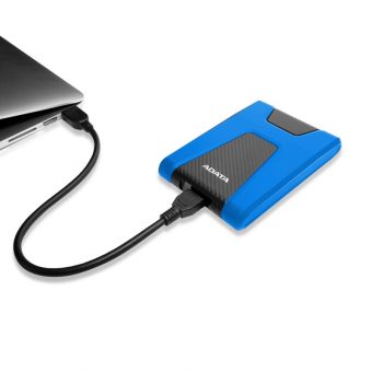 Adata HD650 1TB USB 3.2 External HDD Blue AHD650-1TU31-CBL - Image 6