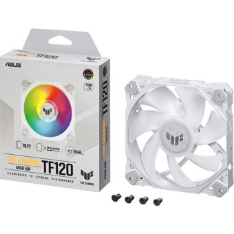 Asus TUF Gaming TF120 ARGB with ARGB Controller White Edition 90DA0033-B09000