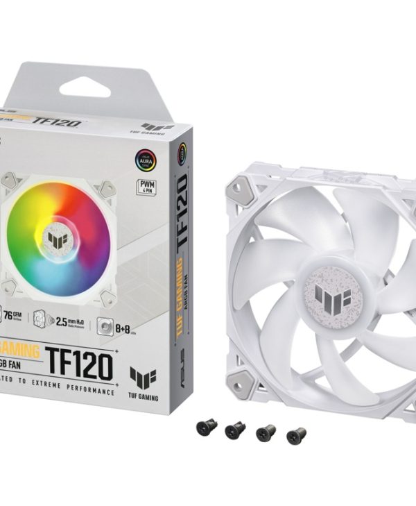 Asus TUF Gaming TF120 ARGB with ARGB Controller White Edition 90DA0033-B09000