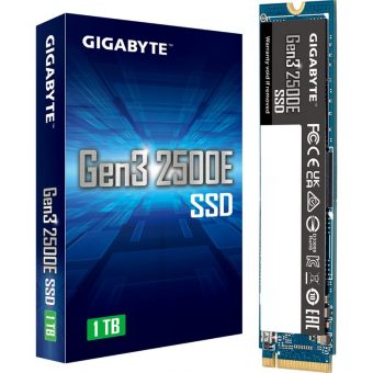 Gigabyte 2500E 1TB M.2 2280 NVMe PCIe Gen 3.0 x4 G325E1TB