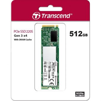 Transcend MTE220S 512GB M.2 2280 NVMe PCIe Gen3.0 x4 TS512GMTE220S - Image 4