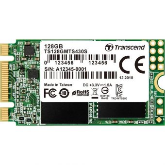 Transcend MTS430S  128GB M.2 2242 SATA III TS128GMTS430S