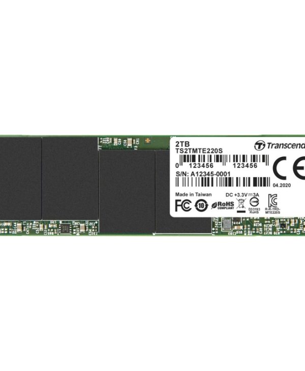 Transcend MTE220S 2TB M.2 2280 NVMe PCIe Gen3.0 x4 TS2TMTE220S