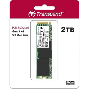 Transcend MTE220S 2TB M.2 2280 NVMe PCIe Gen3.0 x4 TS2TMTE220S - Image 2
