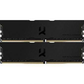 GoodRam IRDM Pro 32GB (2x16GB) 3600MT/s CL18 DDR4 Deep Black IRP-K3600D4V64L18/32GDC
