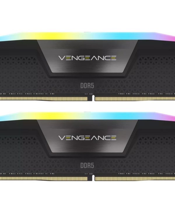 Corsair Vengeance RGB 48GB (2x24GB) 6400MT/s CL36 DDR5 Black CMH48GX5M2B6400C36