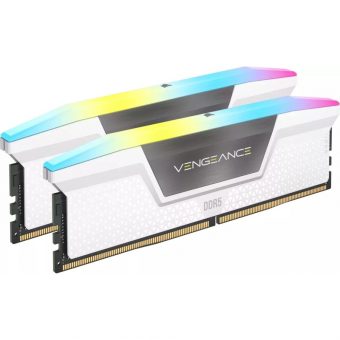 Corsair Vengeance RGB 32GB (2x16GB) 6000MT/s CL36 DDR5 White CMH32GX5M2E6000C36W - Image 2