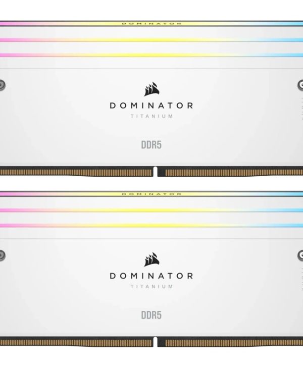 Corsair Dominator Titanium RGB 32GB (2x16GB) 7000MT/s CL34 DDR5 White CMP32GX5M2X7000C34W