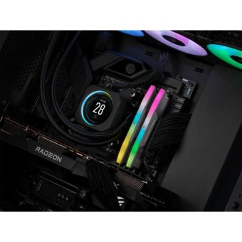 Corsair Vengeance RGB 32GB (2x16GB) 5600MT/s CL40 DDR5 Grey EXPO CMH32GX5M2B5600Z40 - Image 16