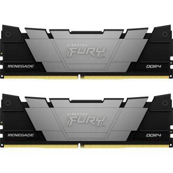 Kingston FURY Renegade 32GB (2x16GB) 3600MT/s CL16 2R DDR4 Black KF436C16RB12K2/32