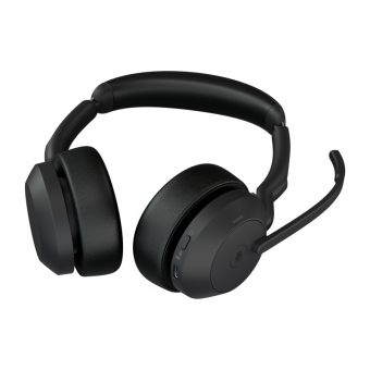 Jabra Evolve2 55 ST MS Wireless Headset Black 25599-999-999 - Image 2